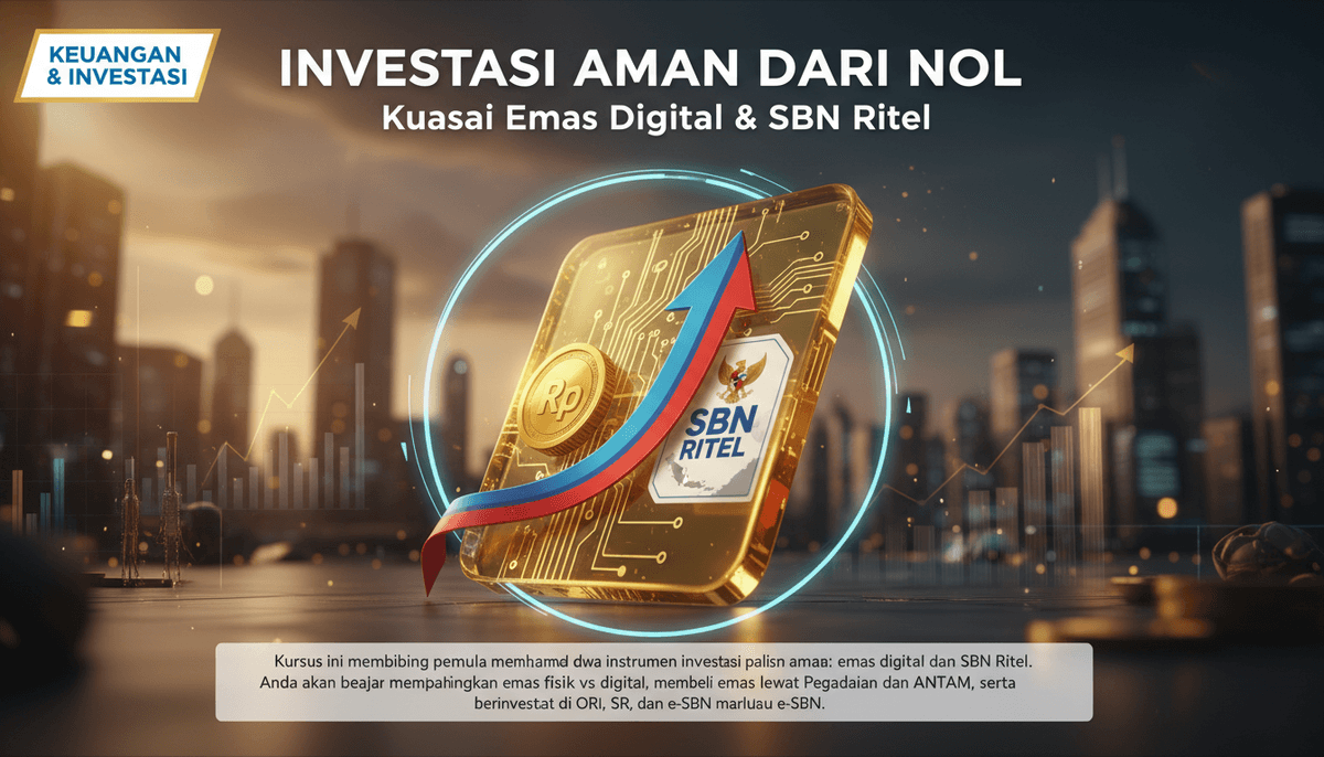 Investasi Aman dari Nol: Kuasai Emas Digital & SBN Ritel