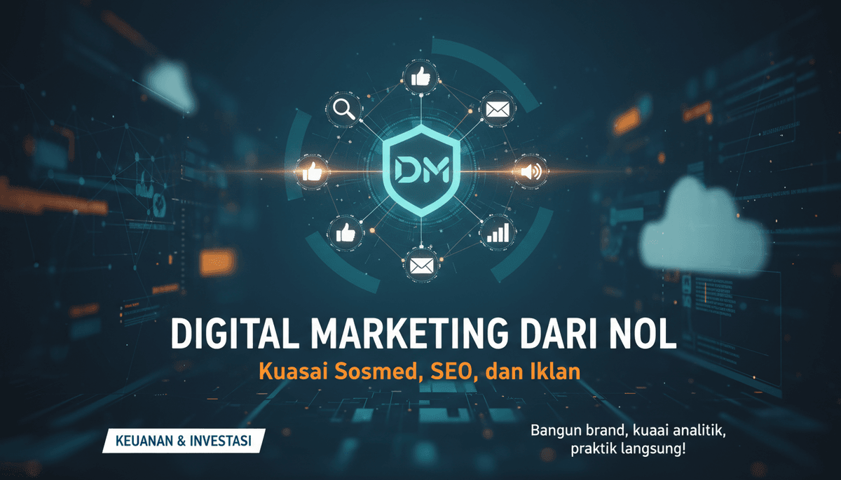 Digital Marketing dari Nol: Kuasai Sosmed, SEO, dan Iklan