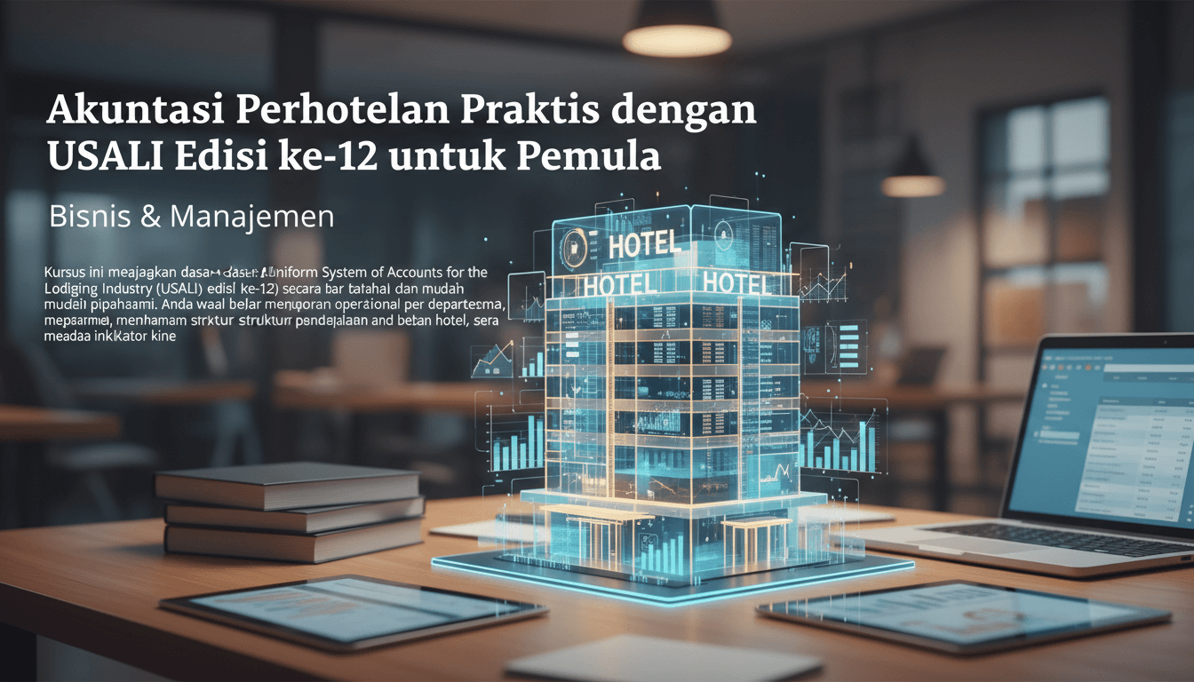 Akuntansi Perhotelan Praktis dengan USALI Edisi ke-12 untuk Pemula
