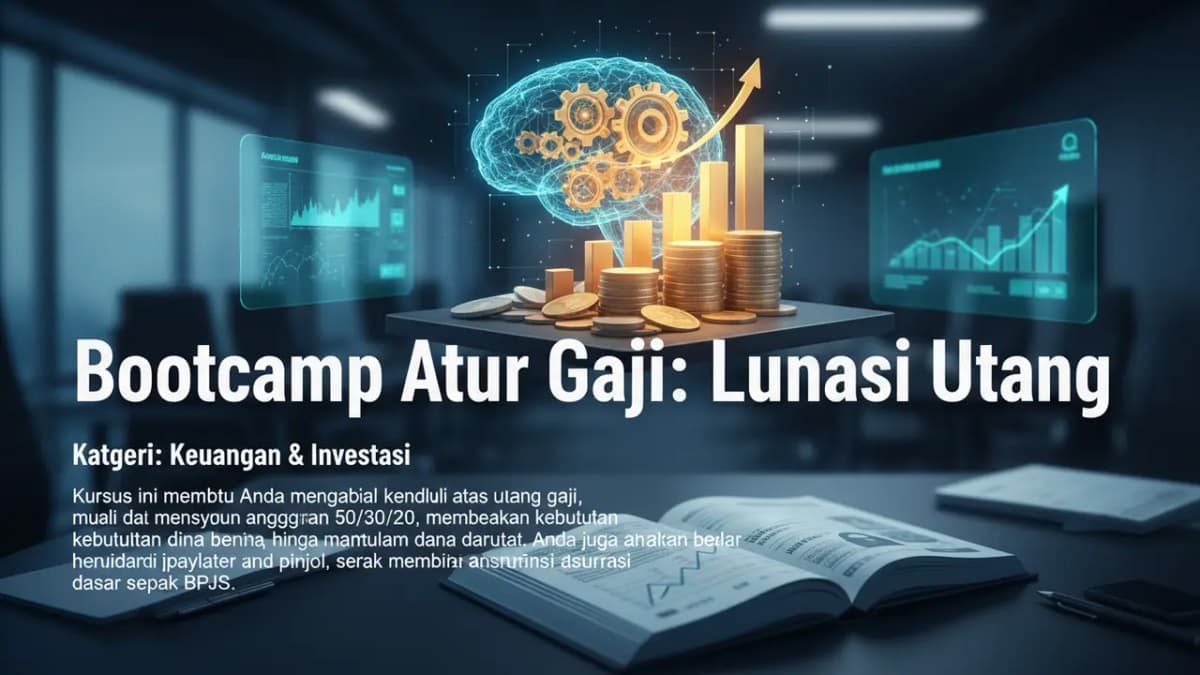 Bootcamp Atur Gaji: Lunasi Utang dan Bangun Dana Darurat